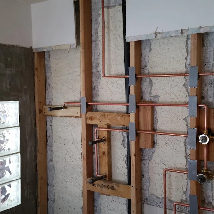 Copper pipe installation for Burst Pipe Repair in Dorr